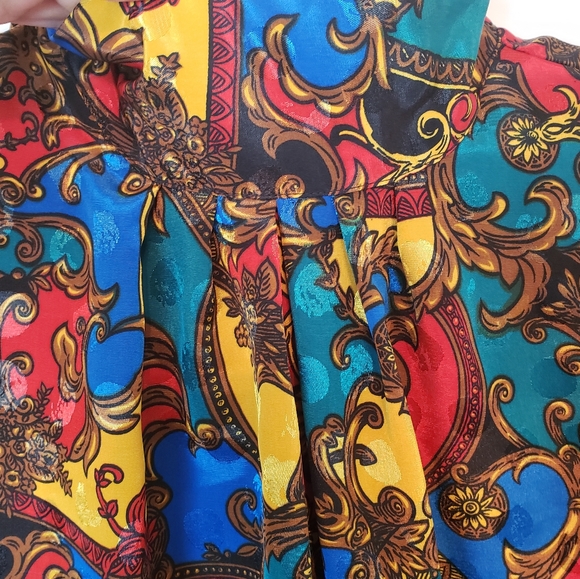 Laura & Jayne Collection Vintage Colorful Blouse - Picture 3 of 11